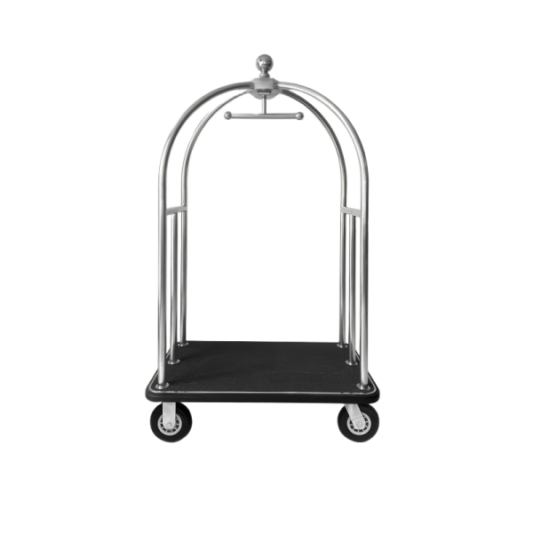 Aukron AA03 Silver-Top Luggage Cart