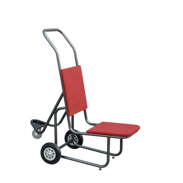 Aukron AC03 Triple-Wheel Carpet-Friendly Chair Trolley