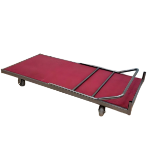 Heavy-Duty Hotel Banquet Table Transport Cart