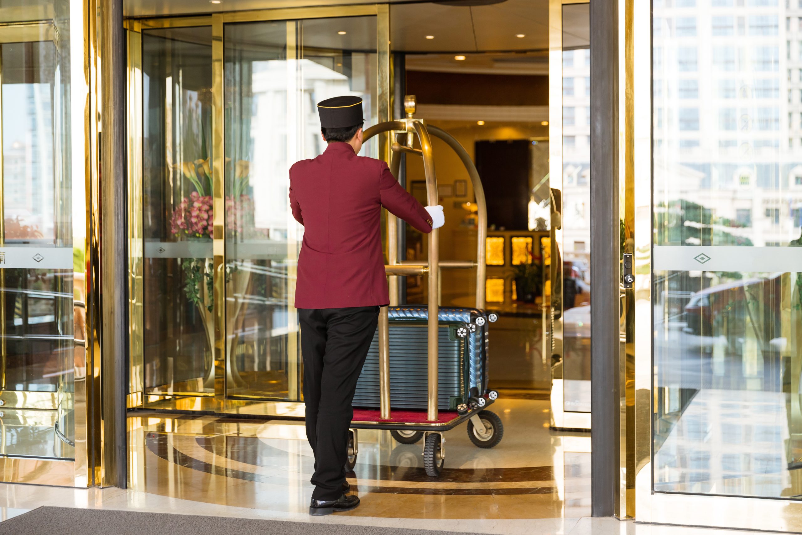 Hotel Luggage Cart